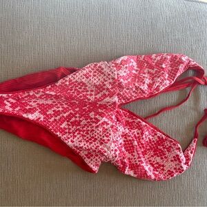 Maaji Red and Pink Sexy One-piece. Reversible. Never worn. NWOT.